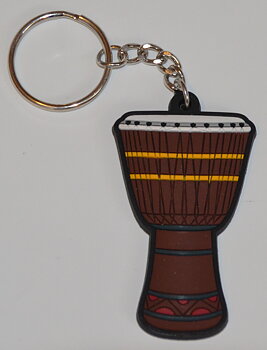 Nyckelring Djembe - Afrikansk Trumma