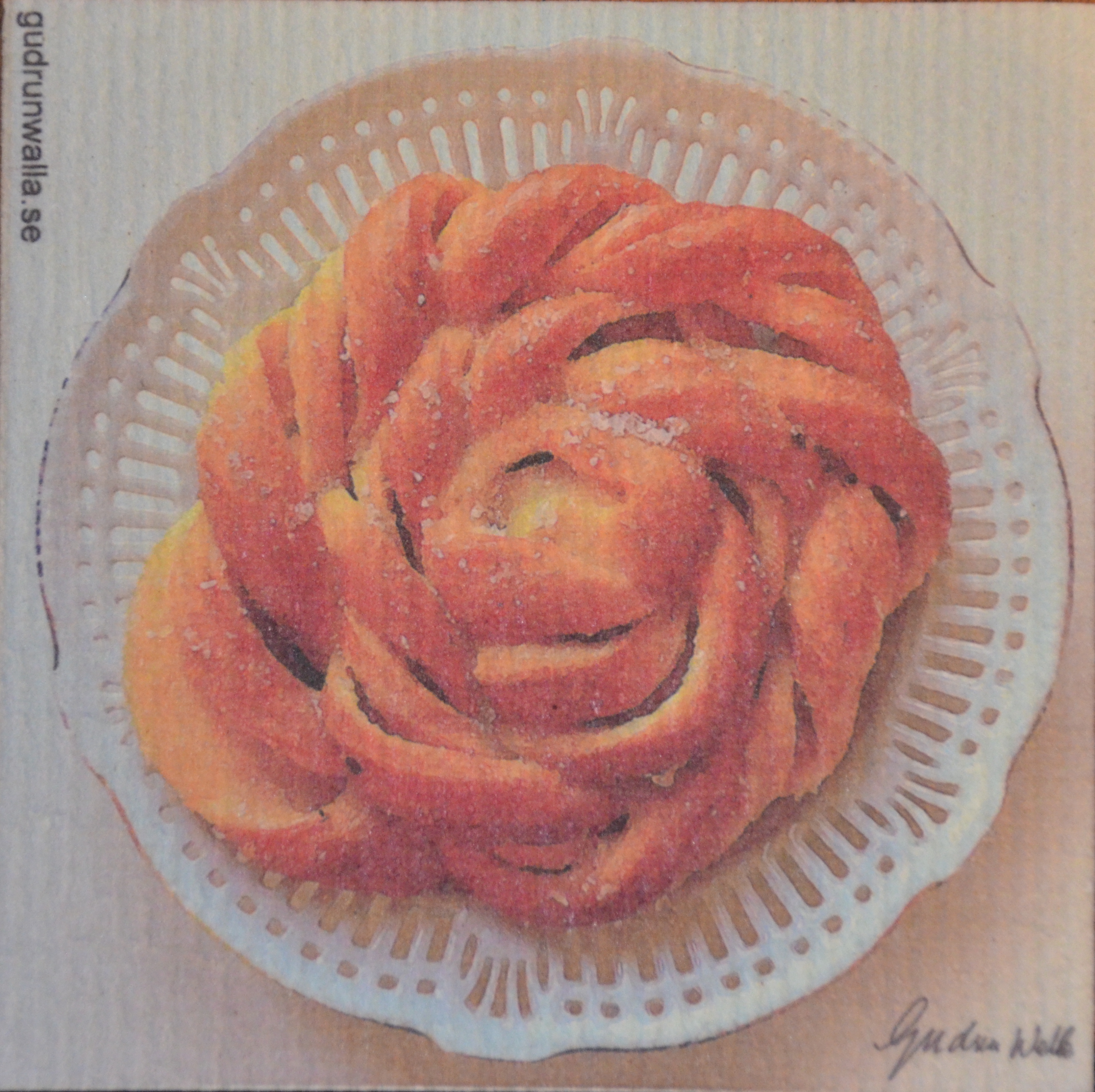 Disktrasa Saffransbulle