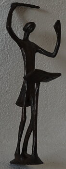 Bronsfigur Dirigent