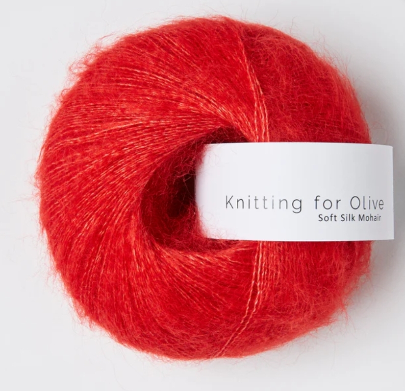 KFO Soft Silk Mohair Red Currant 25g