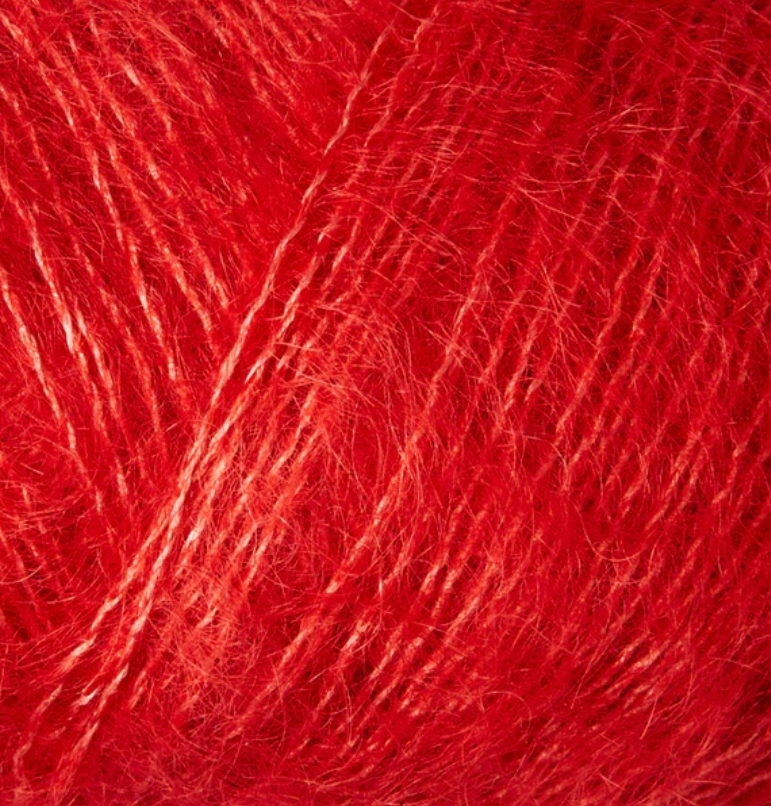 KFO Soft Silk Mohair Red Currant 25g - 2