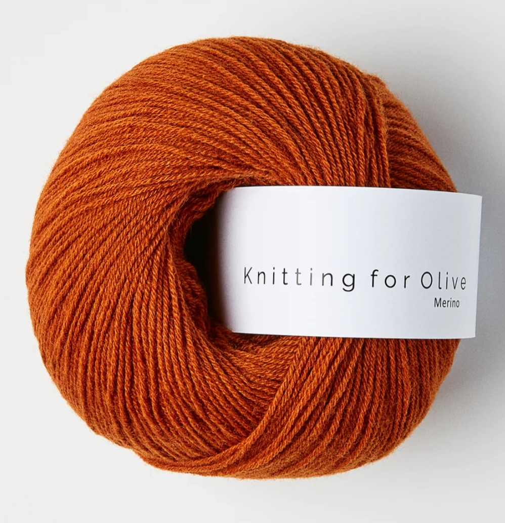 KFO Merino Burnt Orange 50g