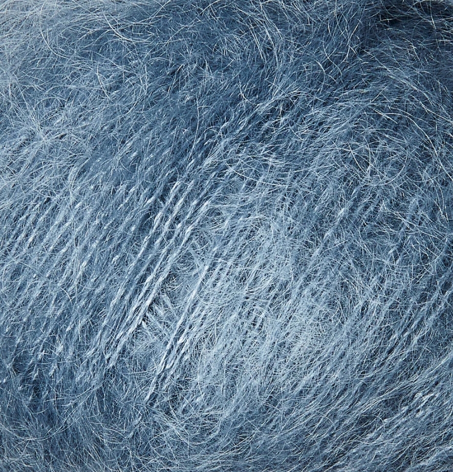 Knitting for Olive Soft Silk Mohair Dusty Dove Blue