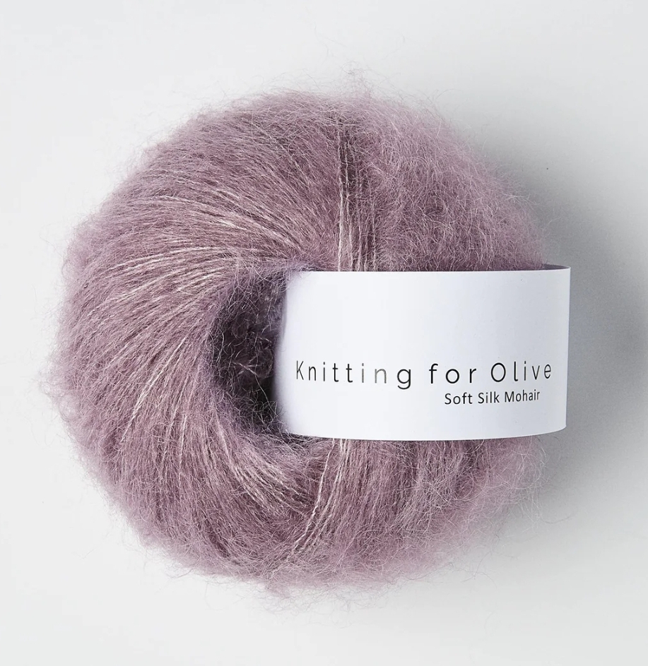 KFO Soft Silk Mohair Artichoke Purple 25g
