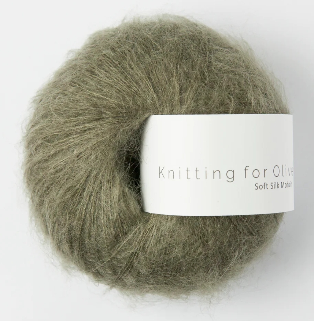 KFO Soft Silk Mohair Dusty Olive  25g