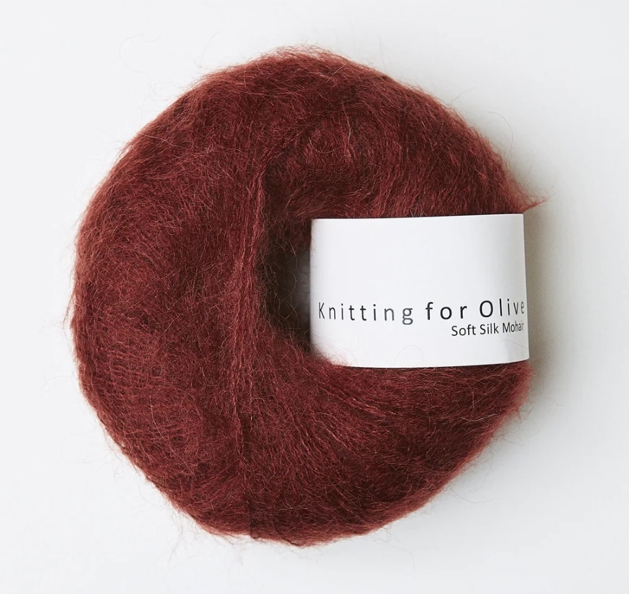 KFO Soft Silk Mohair Claret 25g
