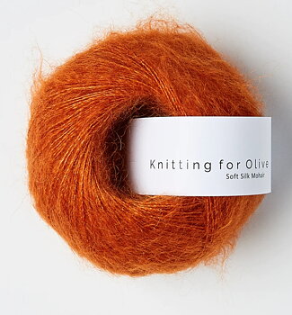 KFO Soft Silk Mohair Burnt Orange 25g