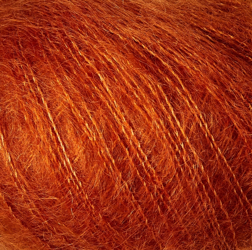 KFO Soft Silk Mohair Burnt Orange 25g - 2