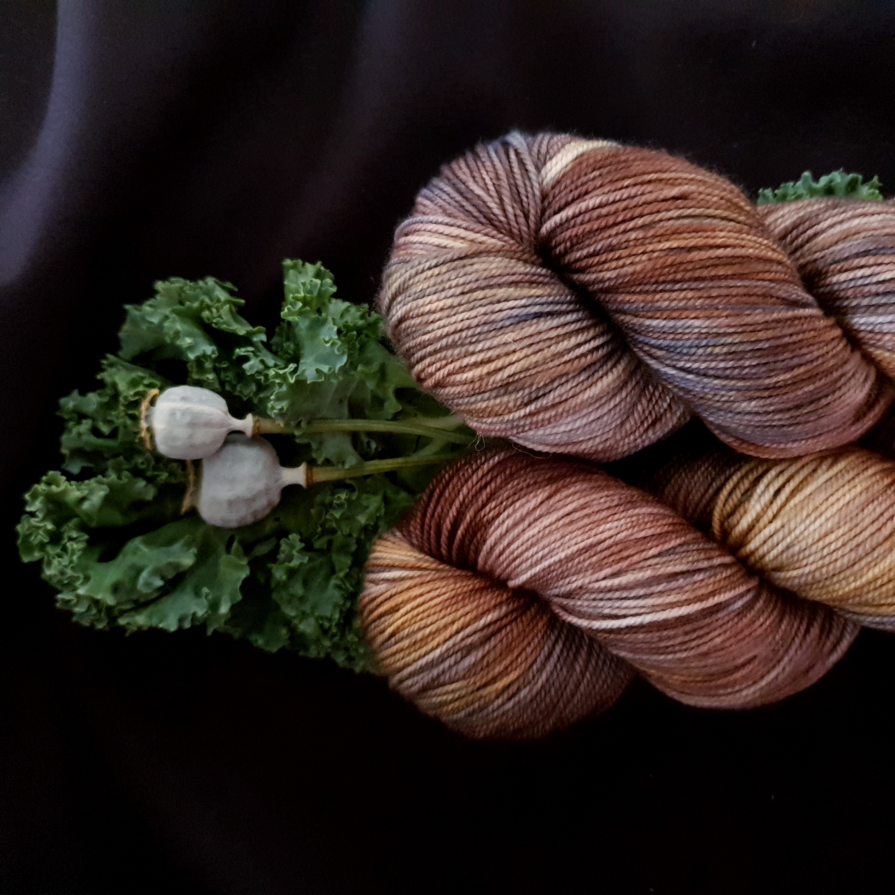 Handfärgat Merino Sport 100g  Saving Seeds
