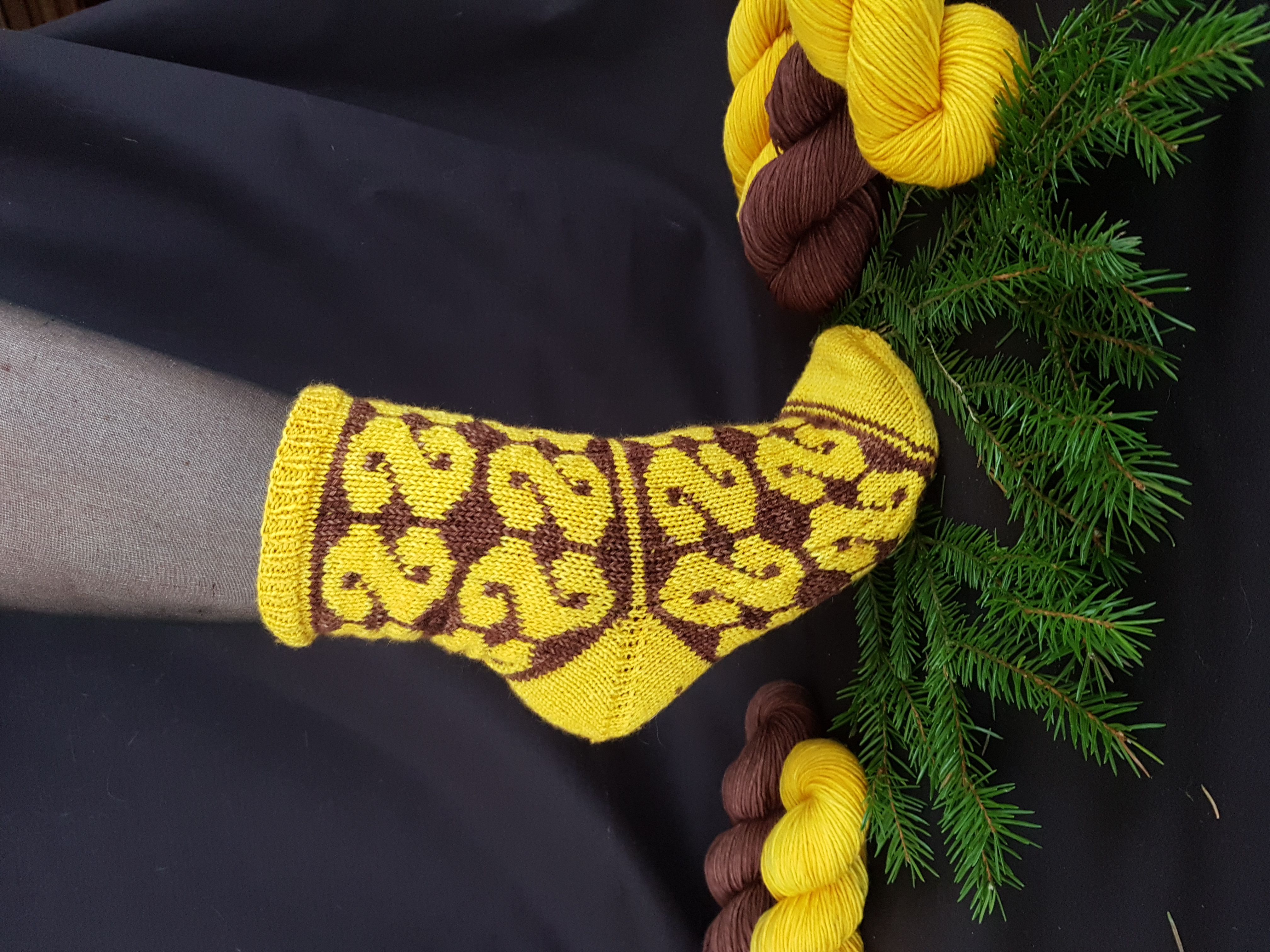 Garnpaket Lusse Lelle Sockar  