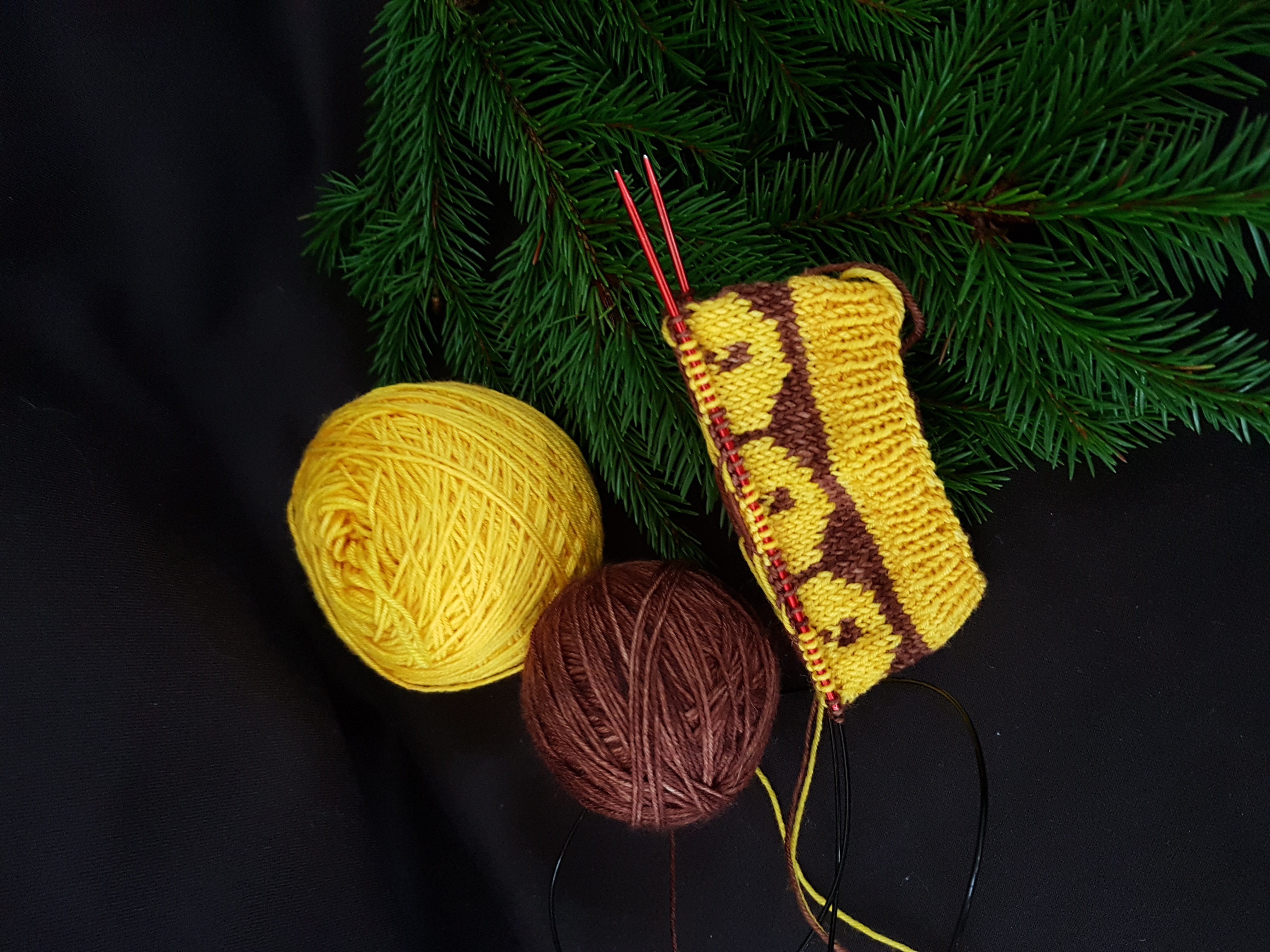 Garnpaket Lusse Lelle Sockar   - 2