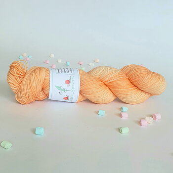 Handfärgat Merino Sport 100g  Cantaloupe