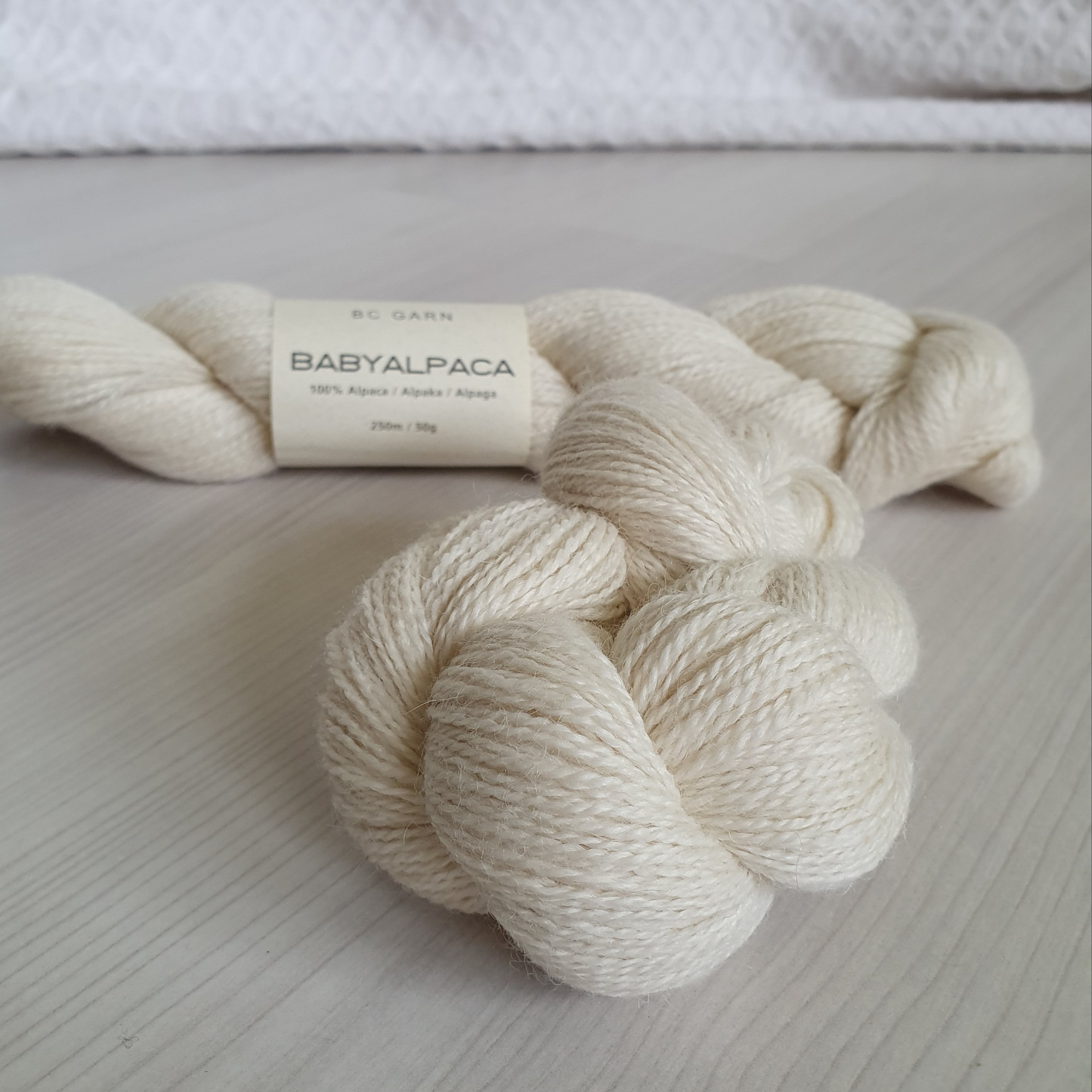 BC Babyalpaca Natural White