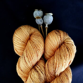 Emelilyknits Dreamy Silk 100g Freckled Pumpkin