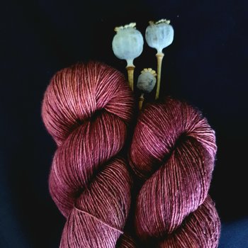 Emelilyknits Dreamy Silk 100g Ferocious Fig