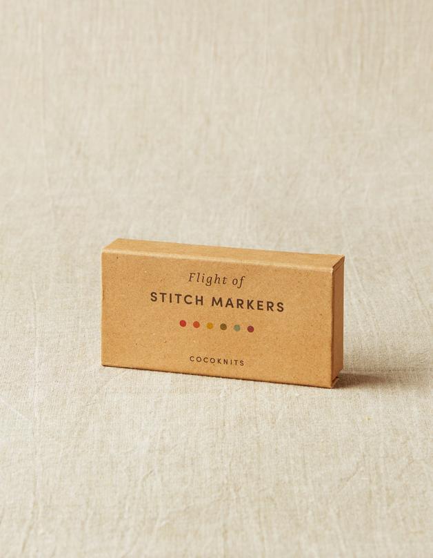 Flight of Stitch Markers - 2