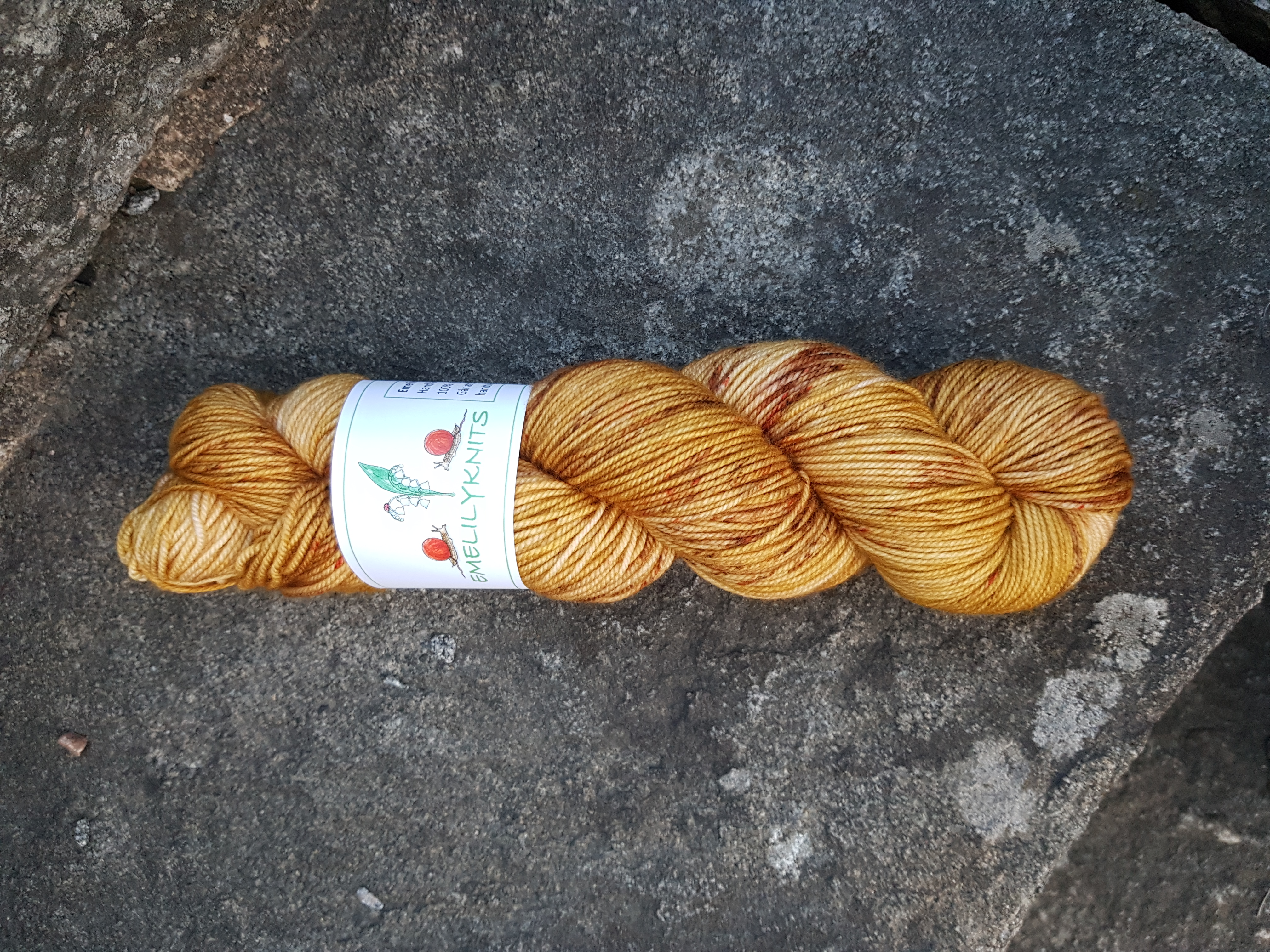 Handfärgat Merino Sport 100g  Good old Fashioned - 2