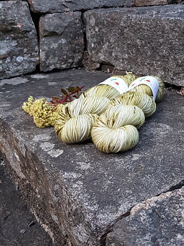 Handfärgat Merino Sport 100g  Fairy King
