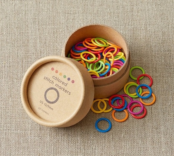 Large Colorful Stitch Markers 9mm - 3