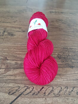 Handfärgat Merino Sport 100g Pomegranate 