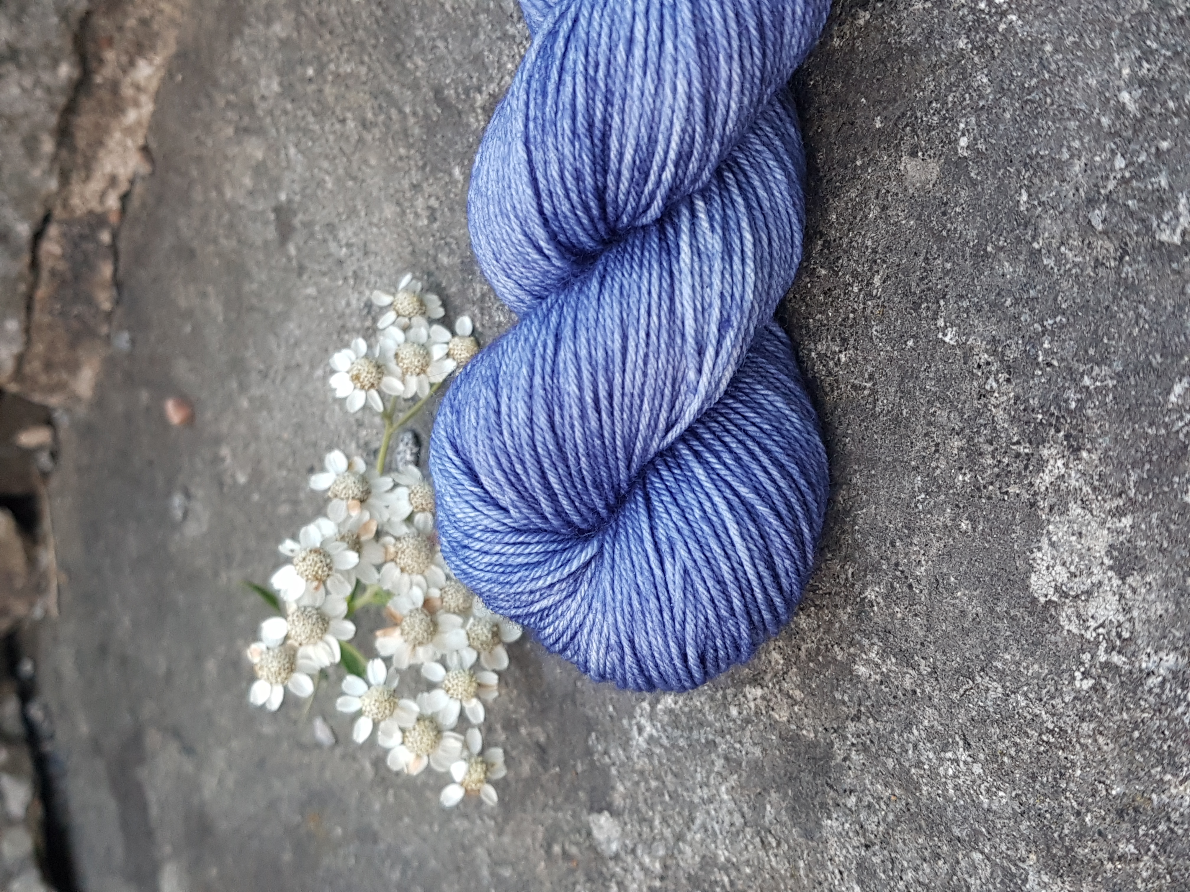 Handfärgat Sockgarn 50g  Seaside Rendezvous