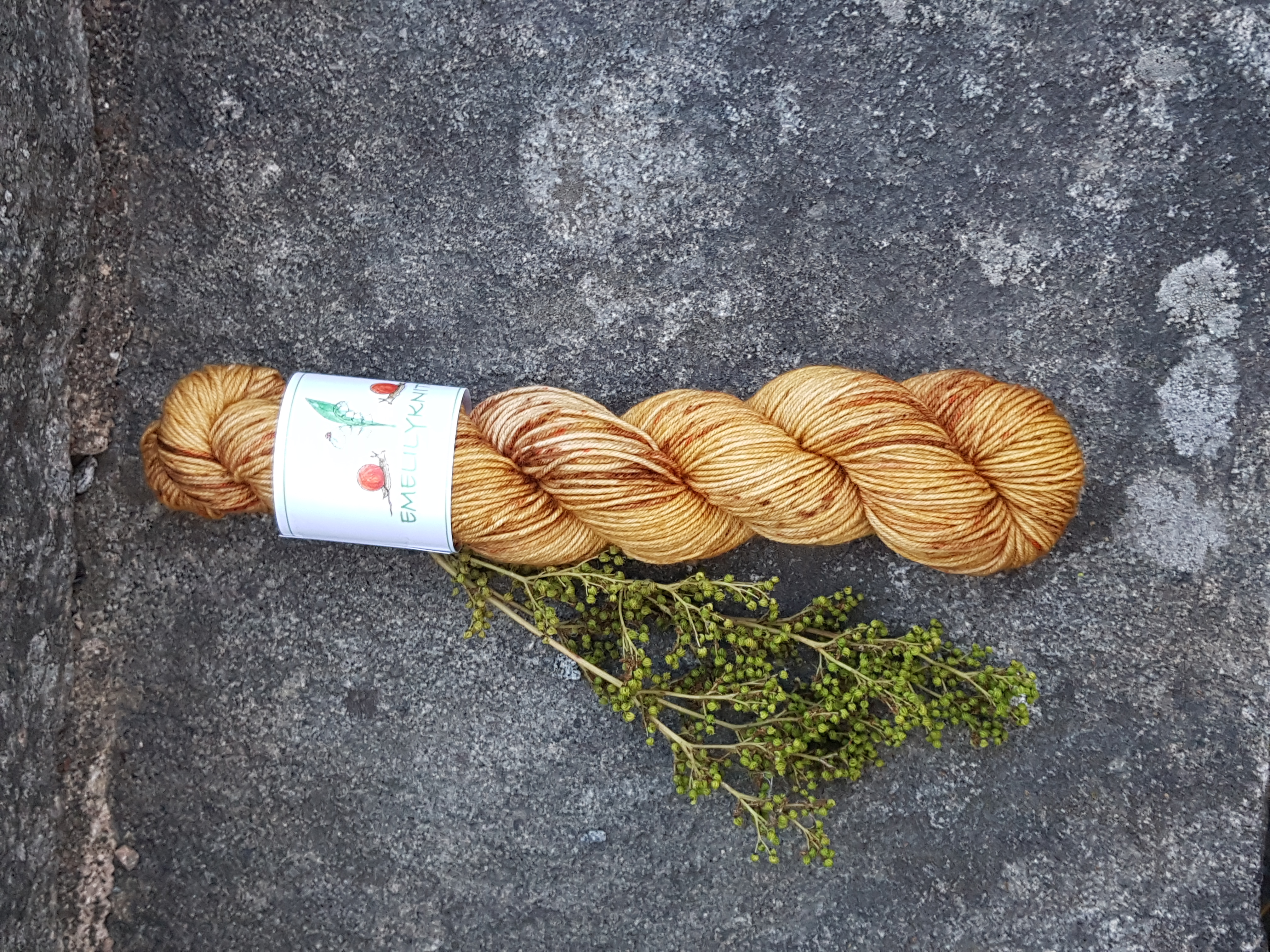 Handfärgat Sockgarn 50g  Good old Fashioned - 2