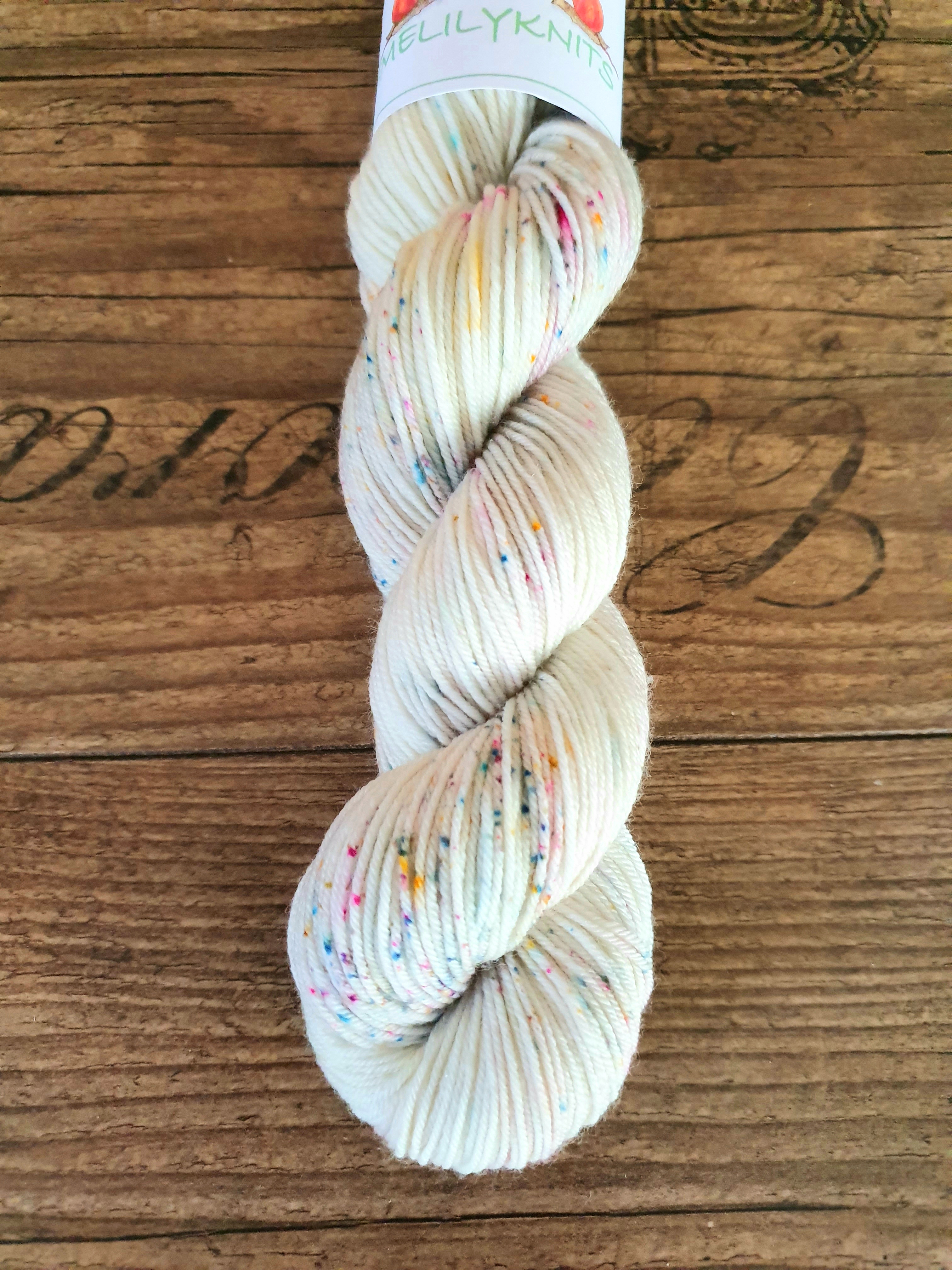 Handfärgat Sockgarn 50g  Stardust - 2