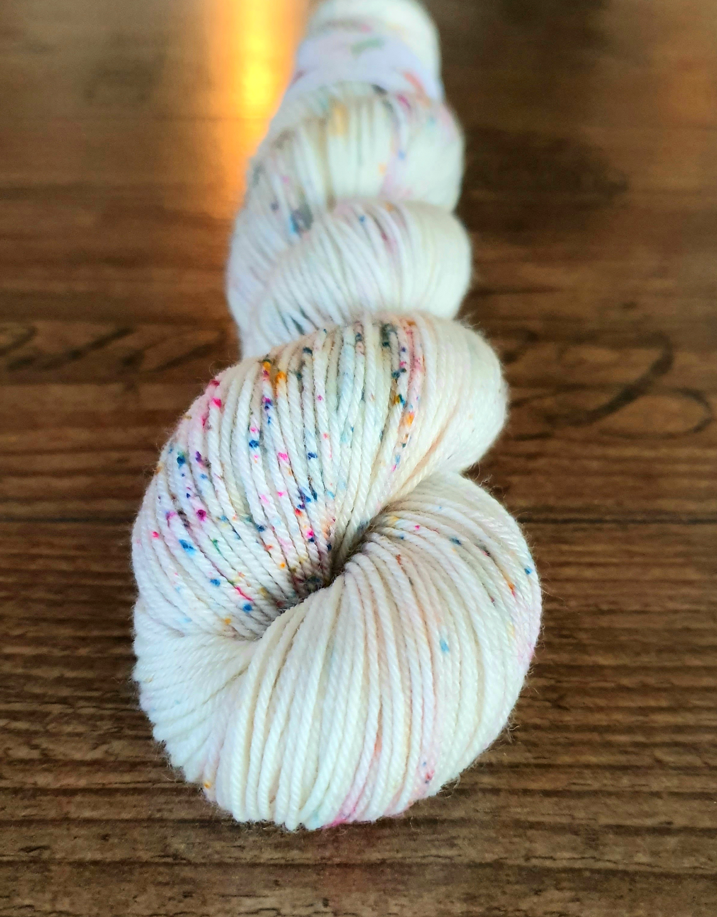 Handfärgat Sockgarn 50g  Stardust