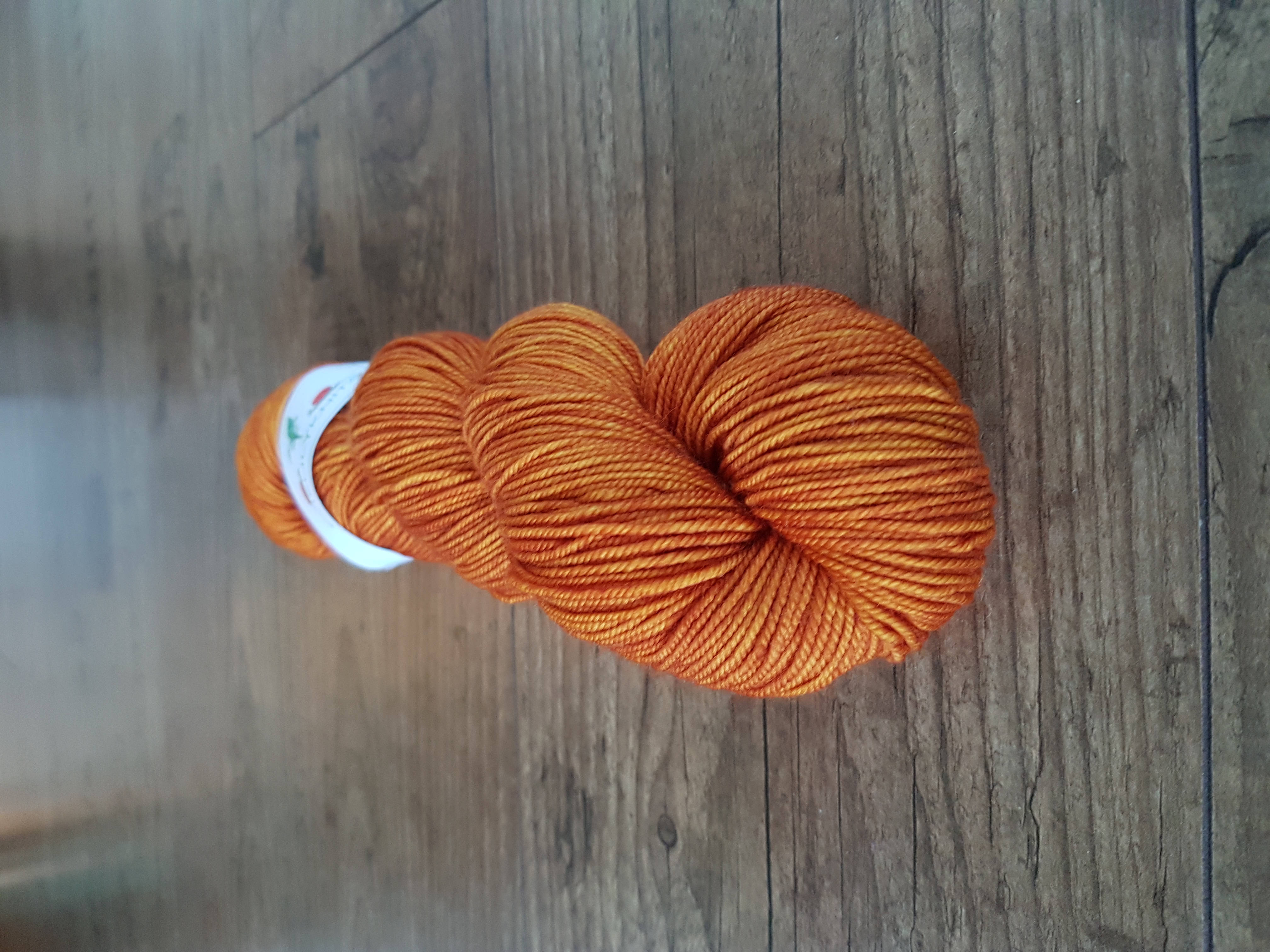 Handfärgat Merino Sport 100g  Maple Leaf