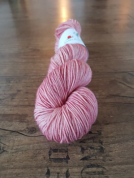 Handfärgat Merino Sport 100g  Pink Champagne