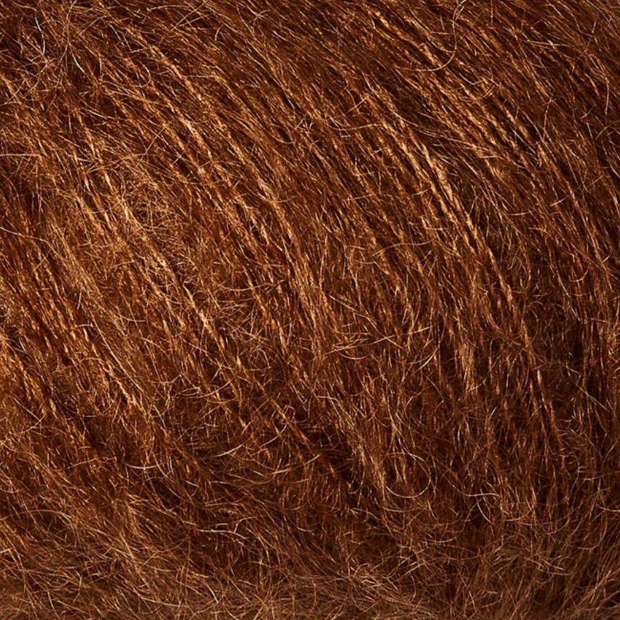 KFO Soft Silk Mohair Dark Cognac 25g - 2