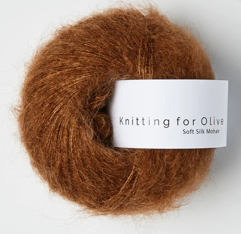 KFO Soft Silk Mohair Dark Cognac 25g