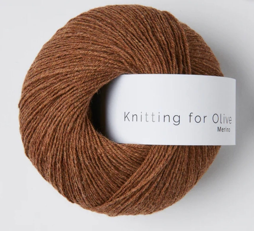 KFO Merino Dark Cognac 50g