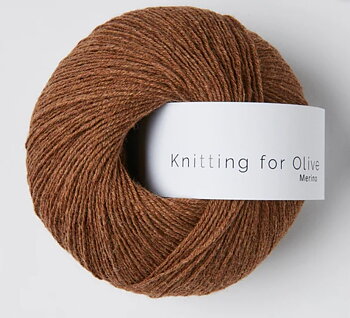 KFO Merino Dark Cognac 50g