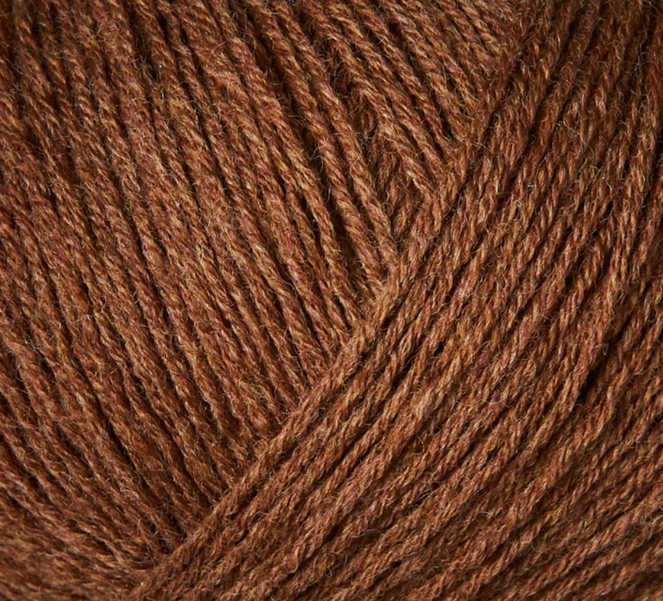 KFO Merino Dark Cognac 50g - 2