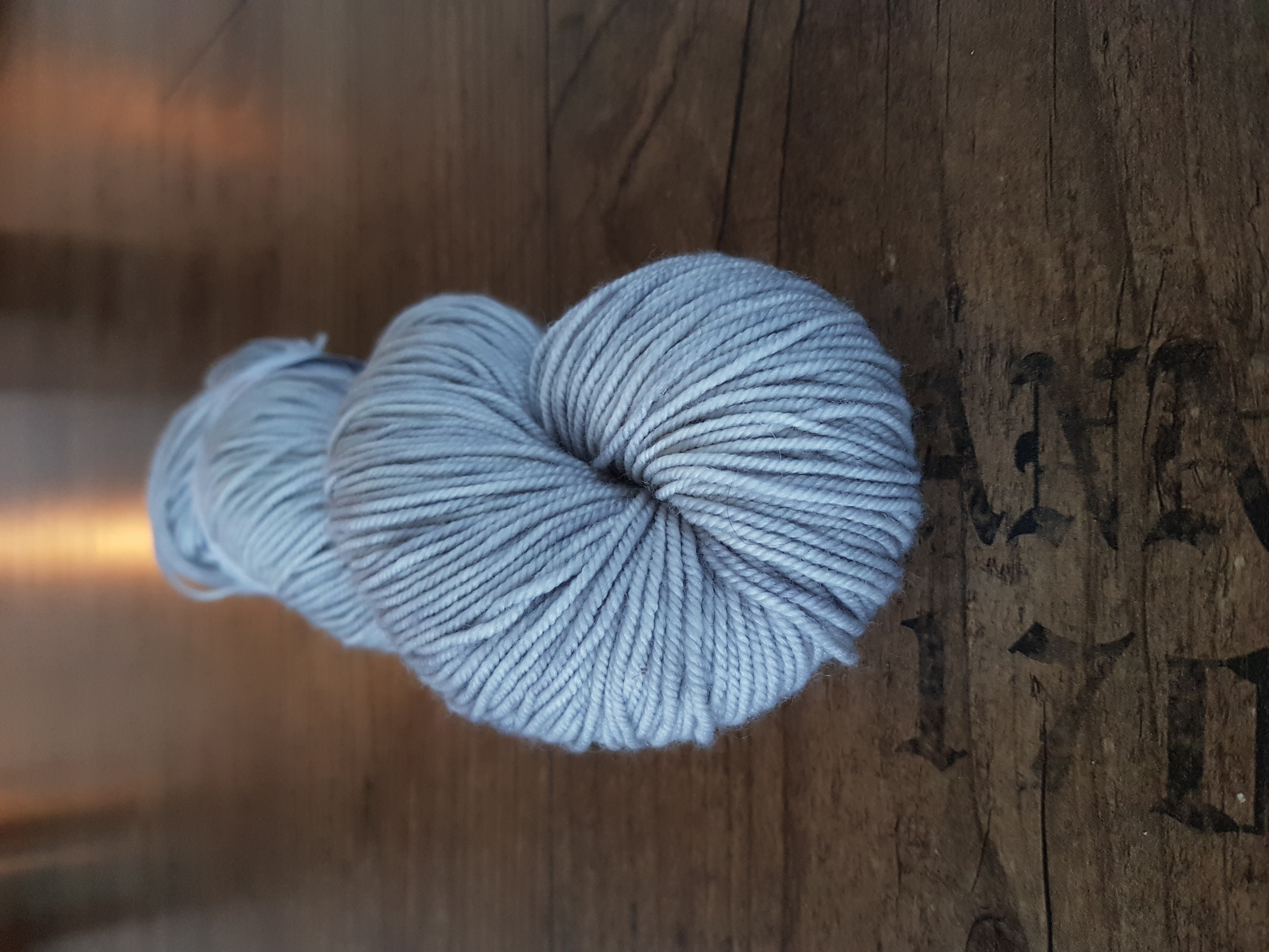 Handfärgat Merino Sport 100g Harbour Mist