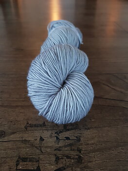 Handfärgat Merino Sport 100g Harbour Mist