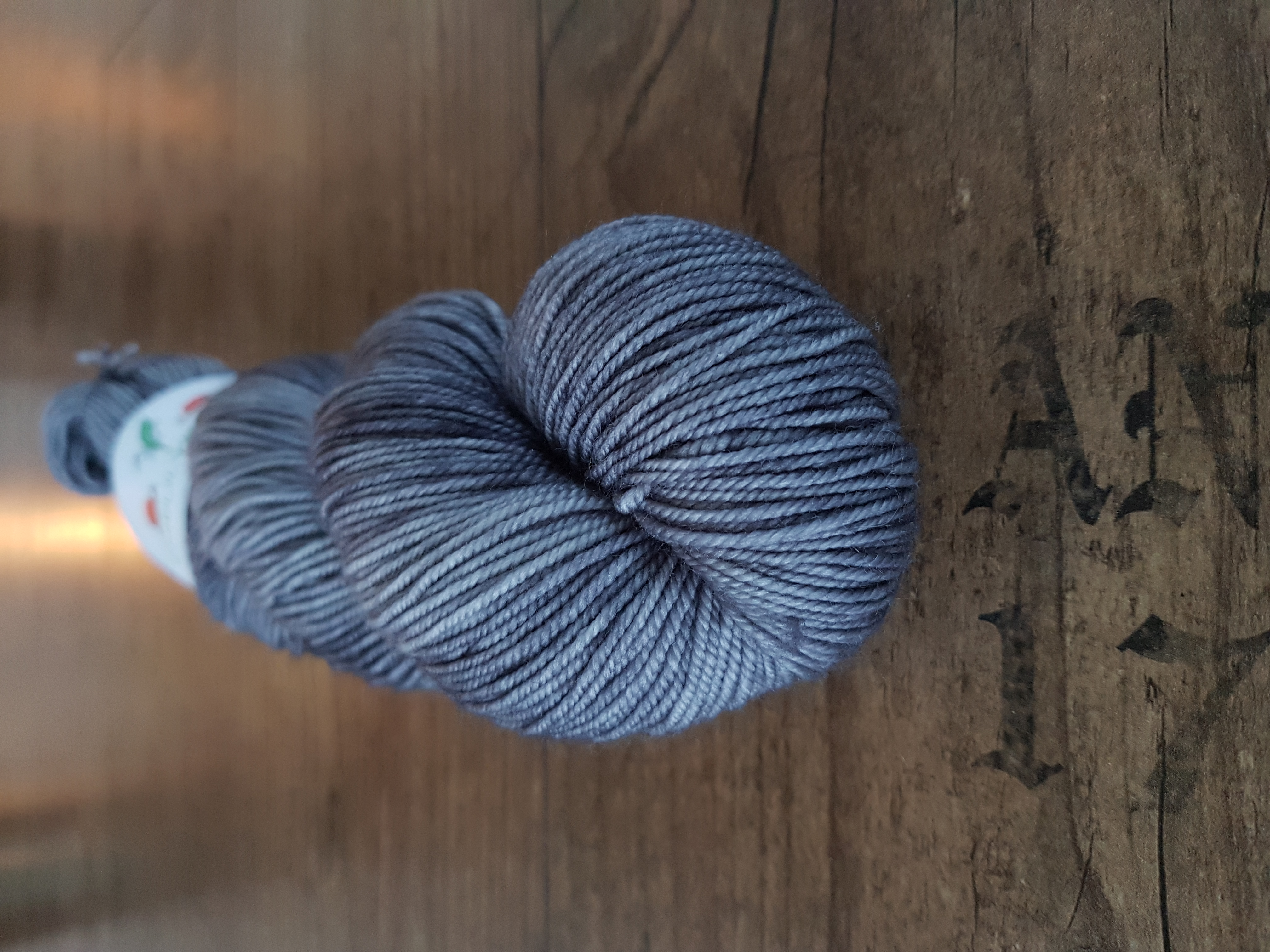 Handfärgat Merino Sport 100g  Shark