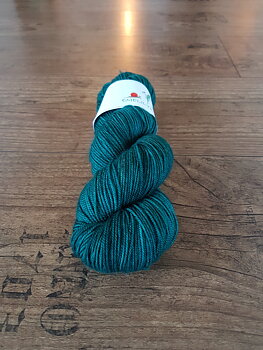 Handfärgat Merino Sport 100g  Deep water