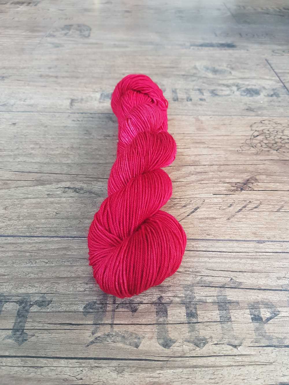 Handfärgat Sockgarn 50g Pomegranate