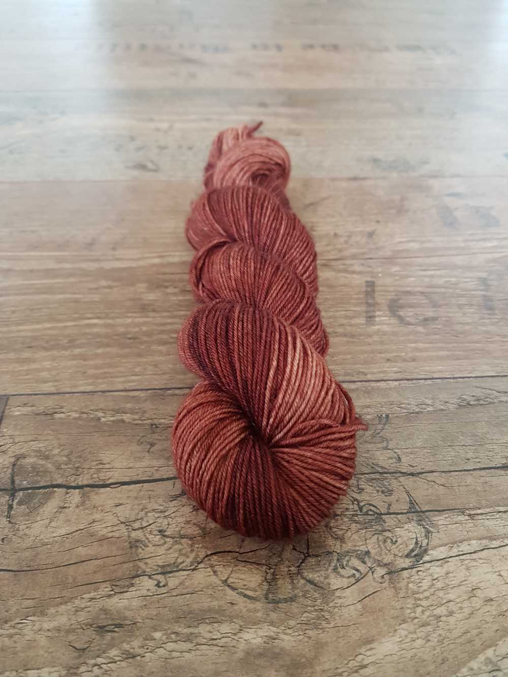 Handfärgat Sockgarn 50g Chocolate 