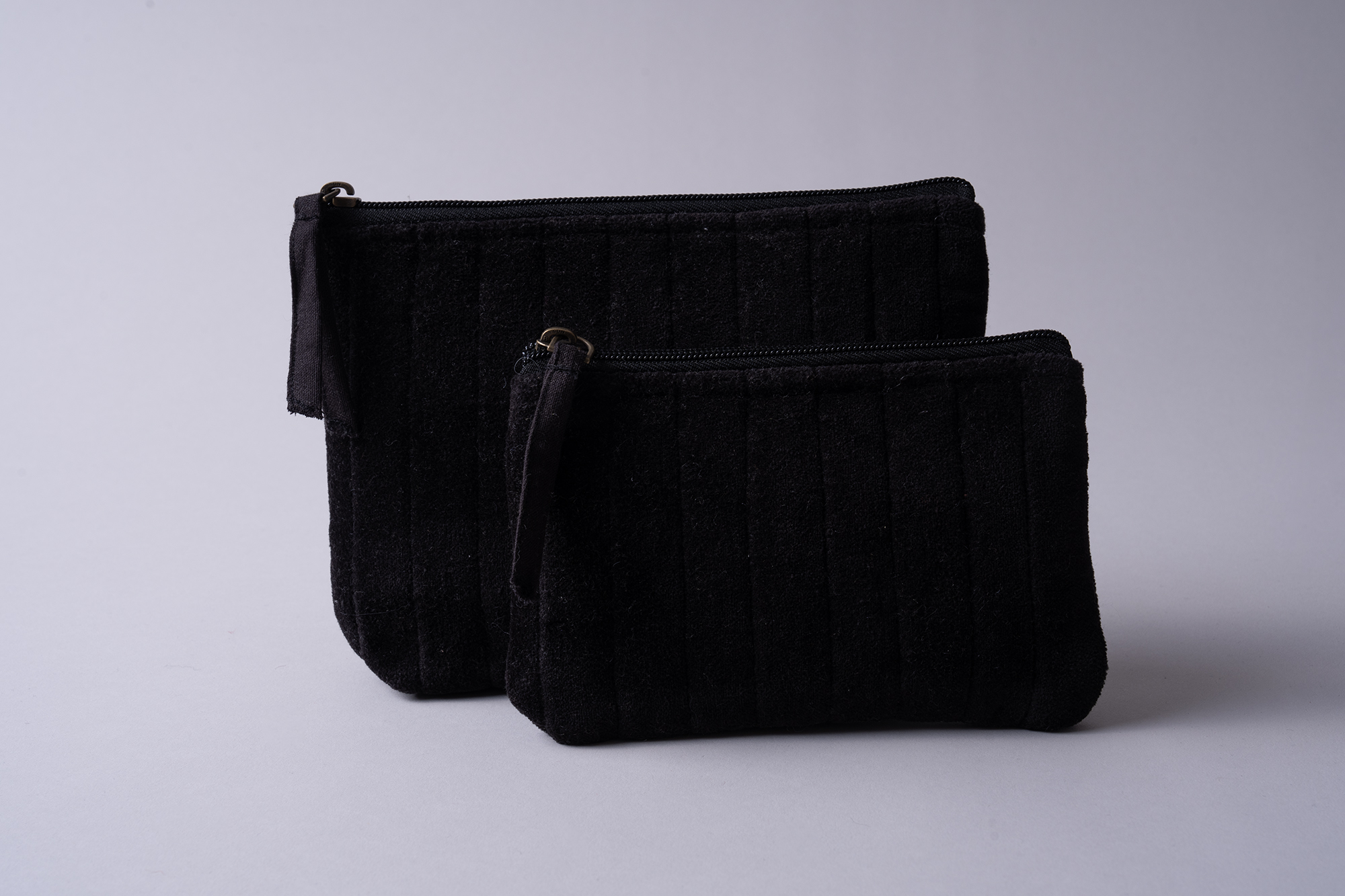 Velvet Necessär  Medium Black - 2