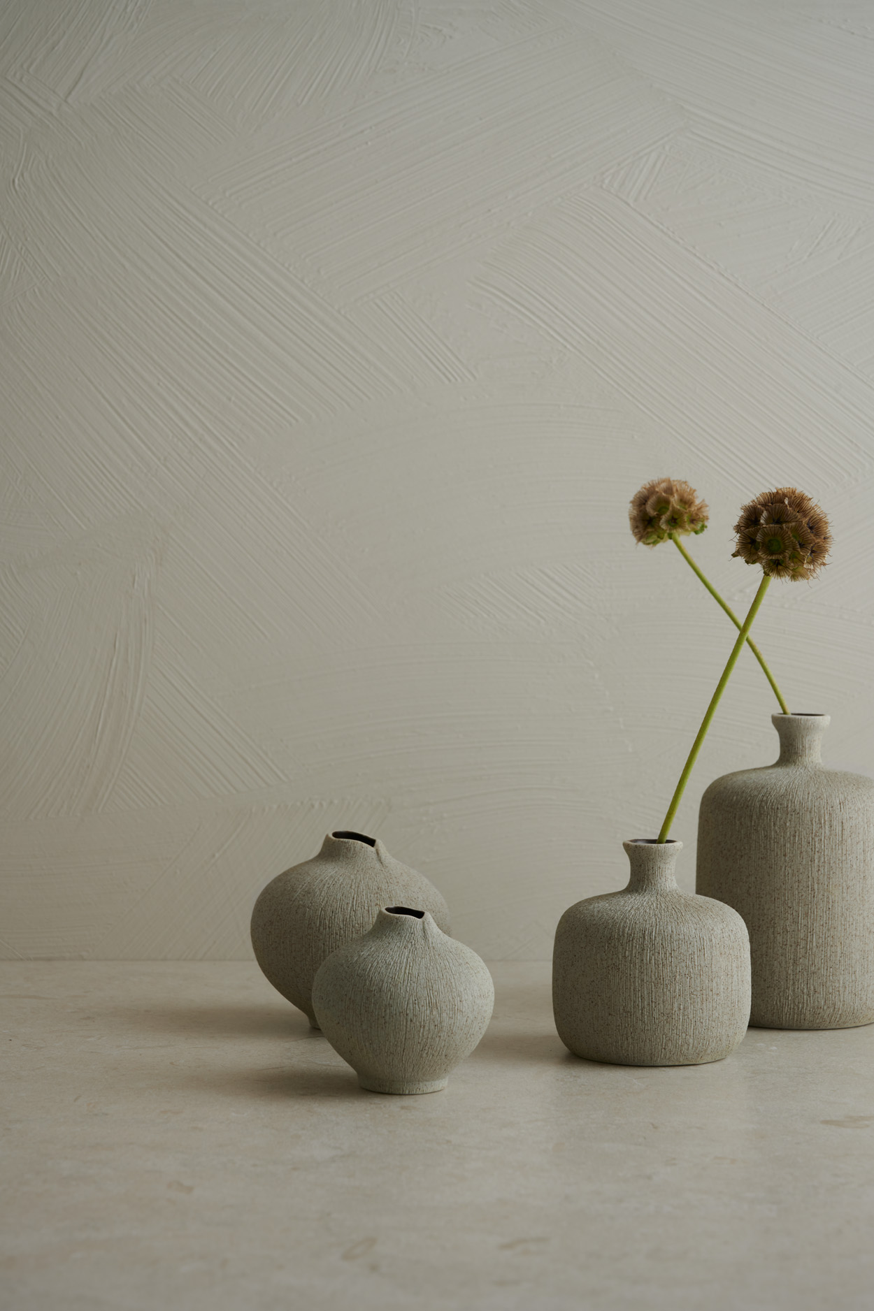 Vase New Bottle medium SandGrey - 2