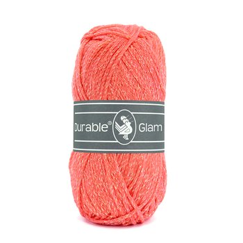 Glittergarnet Glam - korall