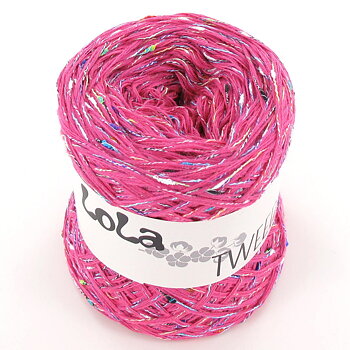 LoLa Solo Tweed, cyklamen (50 gr)