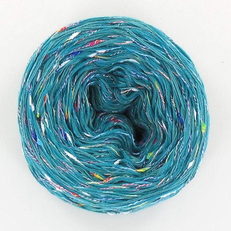 LoLa Solo Tweed, oceangrön (50 gr) - 2
