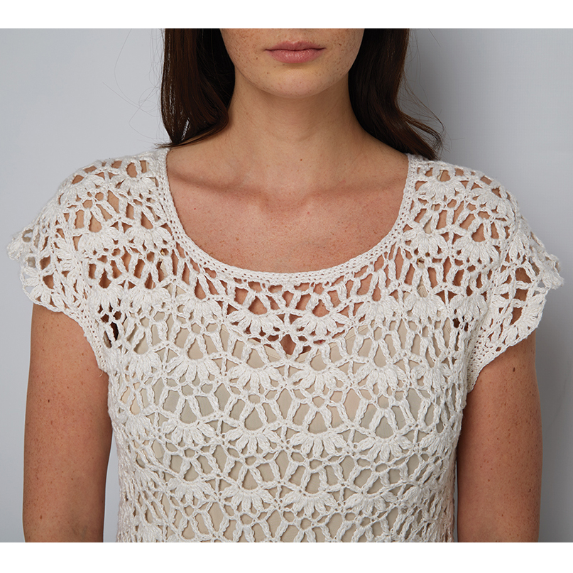Spetsklänningen "Lacey Lucy Dress" i vitt - 2