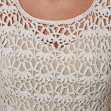 Spetsklänningen "Lacey Lucy Dress" i vitt - 4