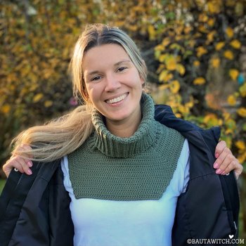 Garnpaket (3 nystan) till fuskpolo i merinoull, kaki