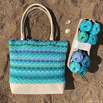 Väskbotten i konstskinn med kanter 33x8 cm, konjak